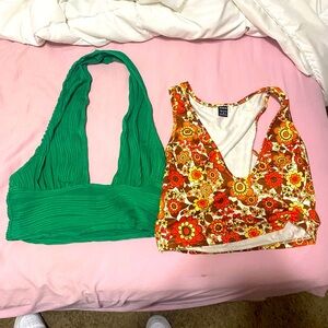 Crop top bundle deal you can wear them any occasion and they’re very fun/ cute